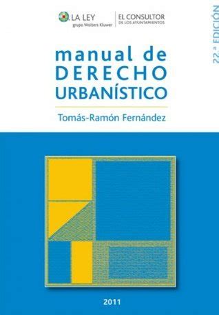 Manual De Derecho Urban Stico Edici N By Tom S Ram N Fern Ndez