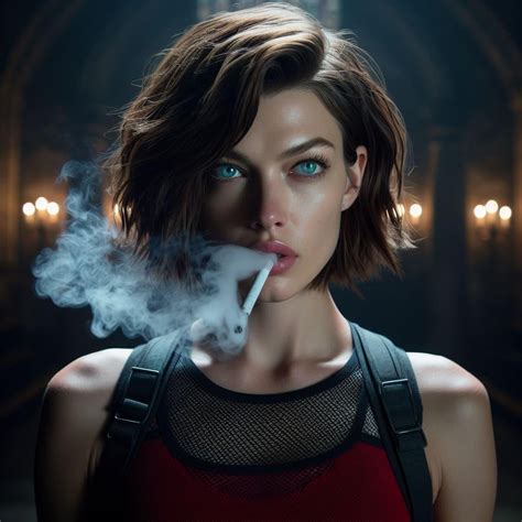 Milla Jovovich Smoking In 5 Roles Rsmokingfetishai