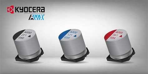 Aluminum Electrolytic Capacitors From Kyocera AVX Arrow