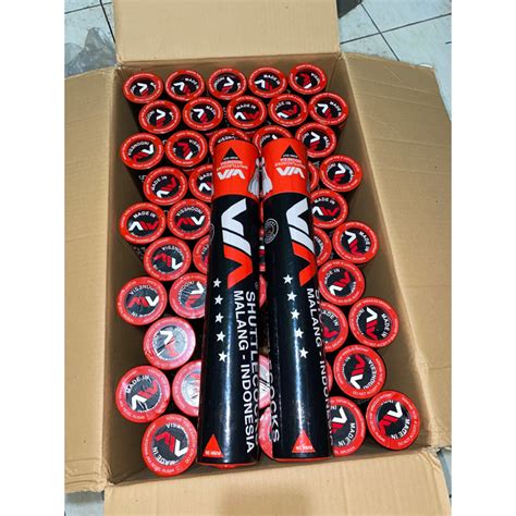 Jual Shuttlecocks Aw Bola Raket Badminton Kok Bulu Tangkis Shopee