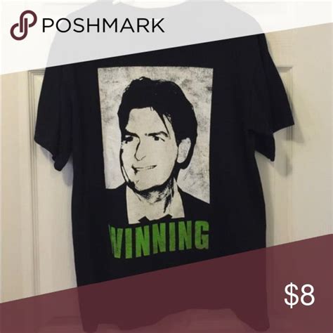 Charlie Sheen Shirt Charlie Sheen Shirts T Shirt Charlie Sheen