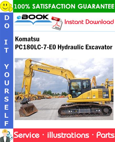 Komatsu Pc180lc 7 E0 Hydraulic Excavator Parts Manual S N K45001 And Up Pdf Download