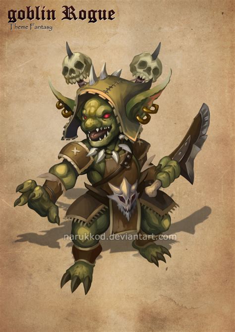 Adoptable Goblin Rogue Open By Narukkod On Deviantart