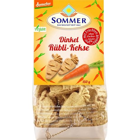 Sommer Bio Demeter Dinkel Rübli Kekse online kaufen im Shop