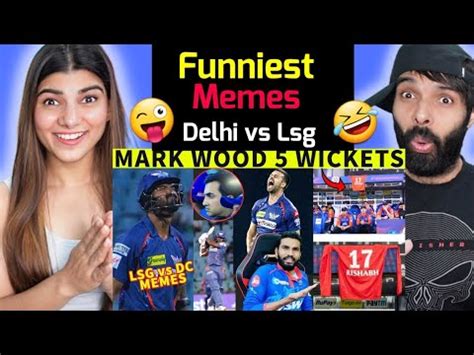 Mark Wood Wickets Rishabh Pant Tshirt Dc Dugout Kyle Mayers