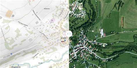 Cartes Et Plans Du Village D Achen Et De Tous Ses Lieux Dits