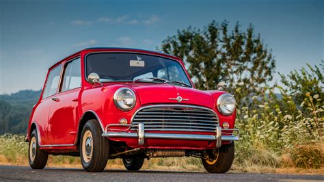 Download Car Old Car Sedan Vehicle Morris Mini Cooper S Hd Wallpaper