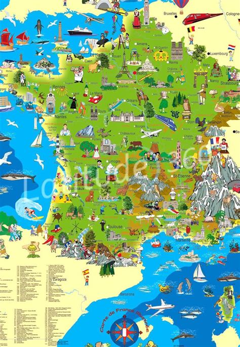 Camping En France Carte Campingfra