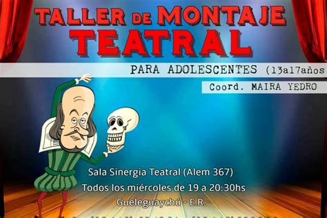 Taller De Montaje Teatral Para Adolescentes En Sinergia Municipalidad