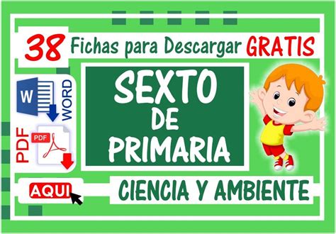 Ciencia Y Ambiente Para Sexto De Primaria Escuela Primaria