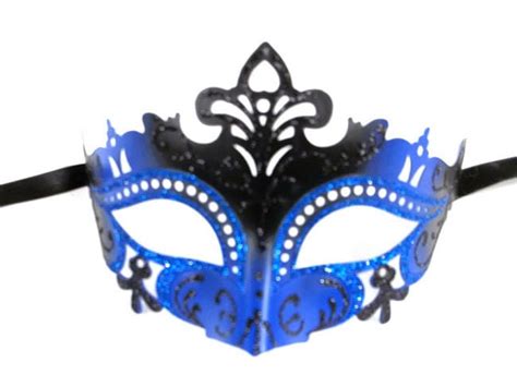 Royal Blue Masquerade Masks For Men