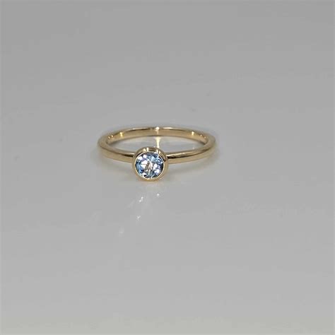 March birthstone ring - Designs by Aaron