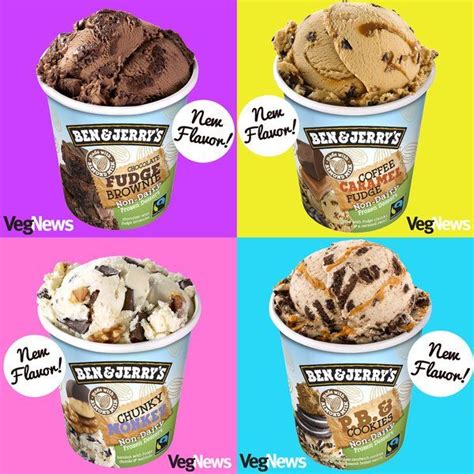 Ben Jerry S New Vegan Flavors Coffee Fudge Ben And Jerrys Ice