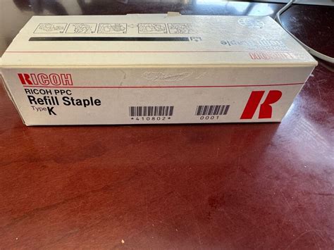 New Sealed Genuine Ricoh 3 Refill Staple Cartridges Type K 410802 EBay