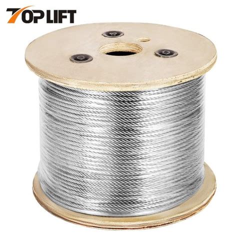 China 17 7 Iws Braided Ungalvanized Steel Cable Galvanized Steel Wire Rope China Steel Wire