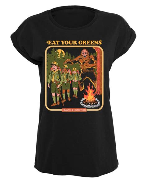 Steven Rhodes Eat Your Greens Girlshirt — Steven Rhodes Shop