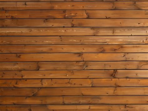 Premium Photo Closeup Of A Teak Wood Wall Made Of Horizontal Boards