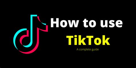 How To Use Tiktok A Step By Step Guide Smartphones Help