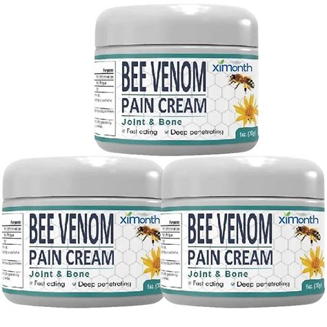 3x Beevenom New Zealand Bee Venom Professional Treatment Gel Bee Venom