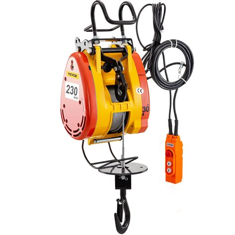 Buy Vevor Wire Rope Lifting Hoist Kg Capacity Electric Winch Lbs