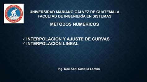 Tema 8 Interpolación y Ajuste de Curvas 24 03 24 pdf