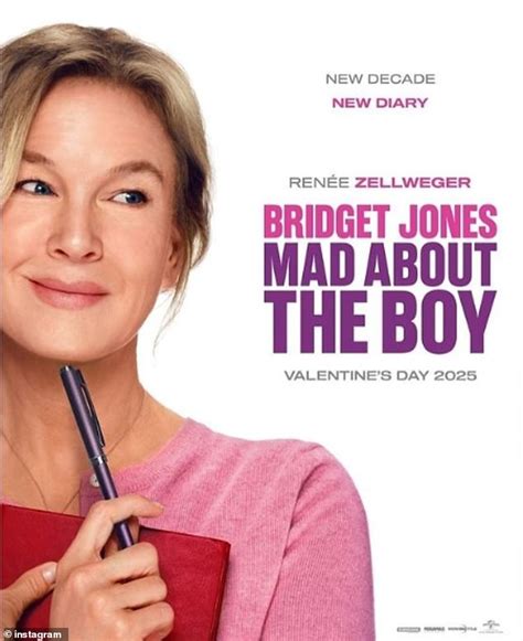 Bridget Jones Mad About The Boy Poster Is Unveiled As Cast Continue To