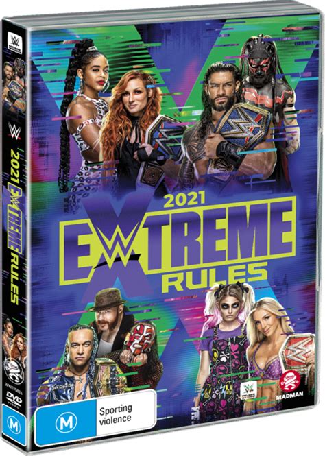 Wwe Extreme Rules 2021 Dvd Madman Entertainment