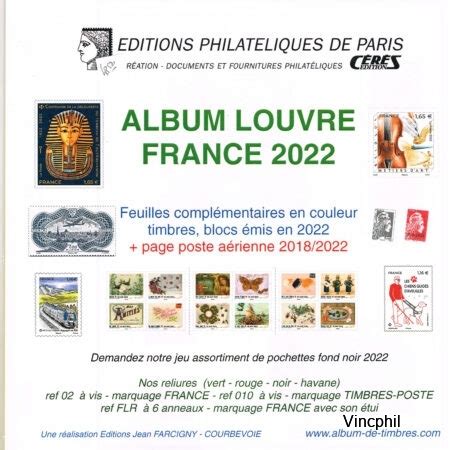 France Louvre Jeu Complet Timbres Blocs Carnets Avec Assortiment