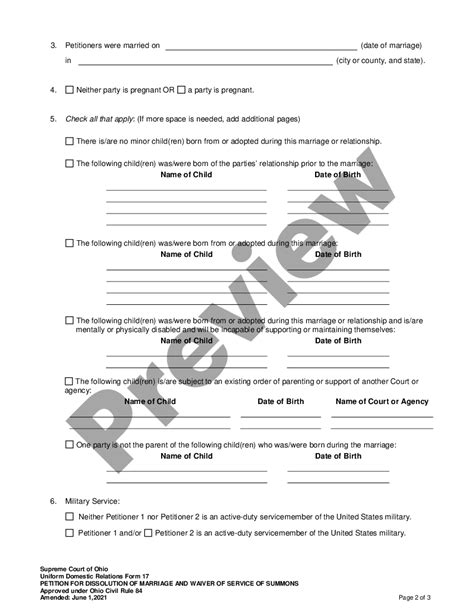 Printable Dissolution Of Marriage Forms Texas Printable Forms Free Online