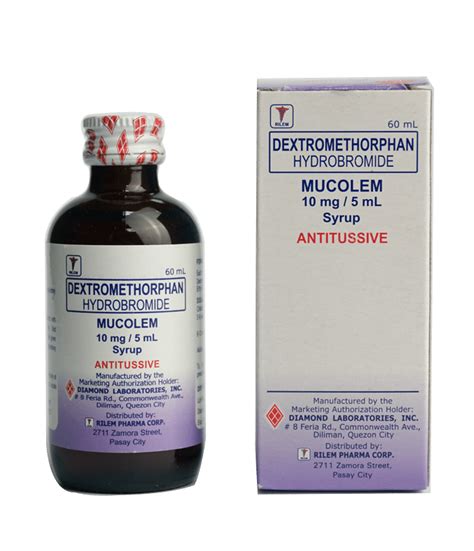 Dextromethorphan Hbr Mg Ml Syrup Diamond Laboratories Inc