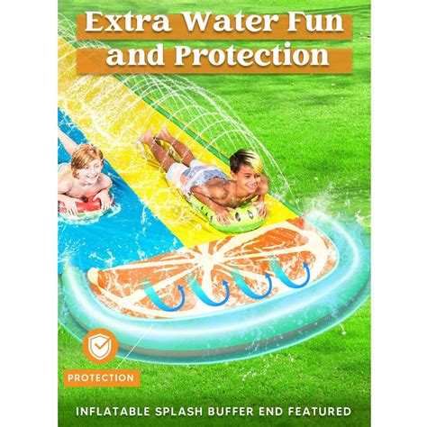 2pcs Bodyboards And Water Slide 20ft