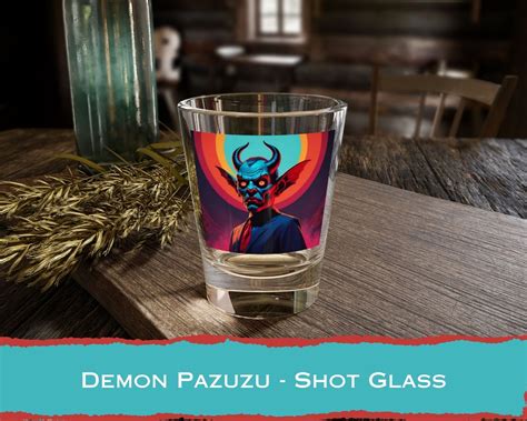 Pazuzu Shot Glass The Demon Of The Wind Mesopotamian Mythos Mischief