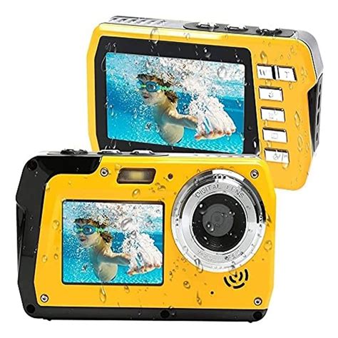 K Waterproof Camera Mp Underwater Cameras Uhd Video Recorder Selfie