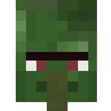 minecraft-teenage-zombie-villager-face - Skeleton Steve