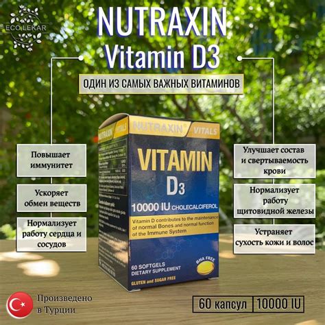 Vitamin D Nutraxin Iu