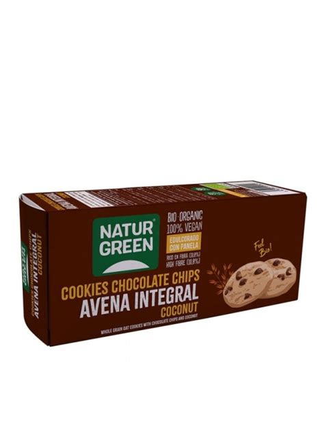 Cookie De Avena Integral Con Coco Bio Natur Green Naturgreen De