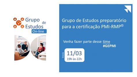 Grupo de Estudos preparatório para a certificação PMI RMP online