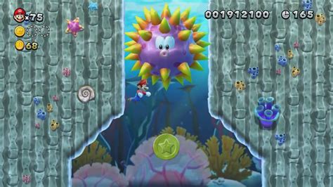 Sparkling Waters Star Coins New Super Mario Bros U Walkthrough