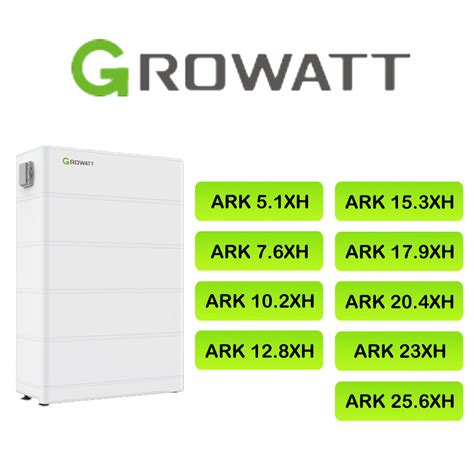 Growatt Ark 7 6xh Ark Xh Battery 7 6kwh LFP Modular And Stacked Battery