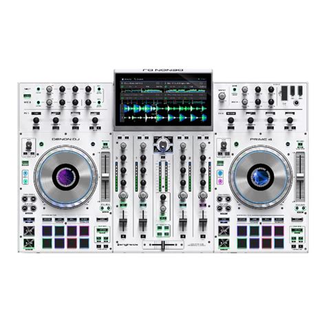 Denon Dj Prime 4 Ltd White Skylark