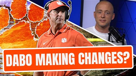 Josh Pate On Dabo Swinney S Big Changes Clemson Late Kick Cut