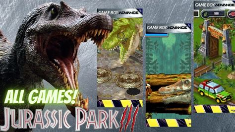 Jurassic Park 3 Game Evolution YouTube