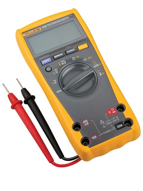 Fluke 179 Digital Multimeter Measuring Resistance Voltage And Current