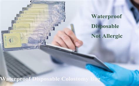 Disposable Ostomy Bag Waterproof Clear Shields Cover