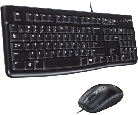 Logitech Mk Combo Teclado Y Rat N Ptico Con Cable Para Windows