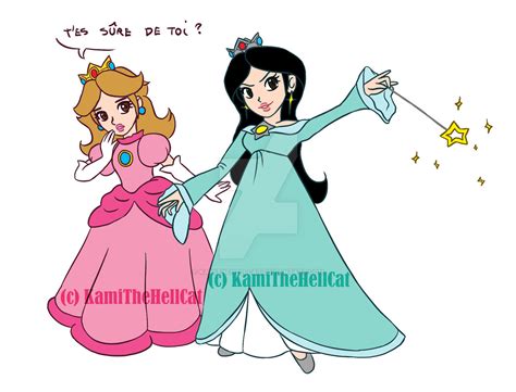 Kami And Marion As Peach And Rosalina By Kamithehellcat On Deviantart