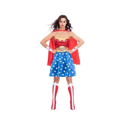 Disfraz Wonder Woman Mujer Tallas Original Warner Bros