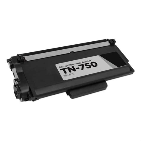 Brother Tn750 Toner Cartridge Black Compatible 123inkjets