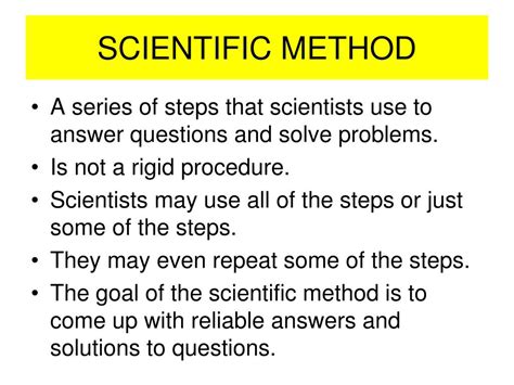 Ppt Scientific Method Inquiry Powerpoint Presentation Free Download Id6111954