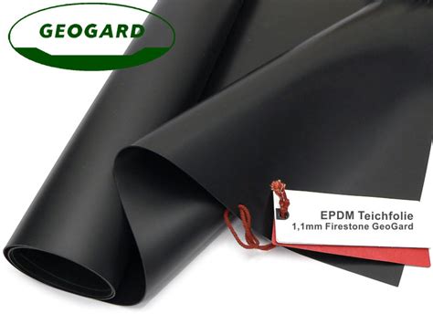 EPDM Teichfolie Firestone Geogard 1 1mm